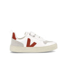 Veja small v-10 velcro cwl White / Rouille   Material | Overkill