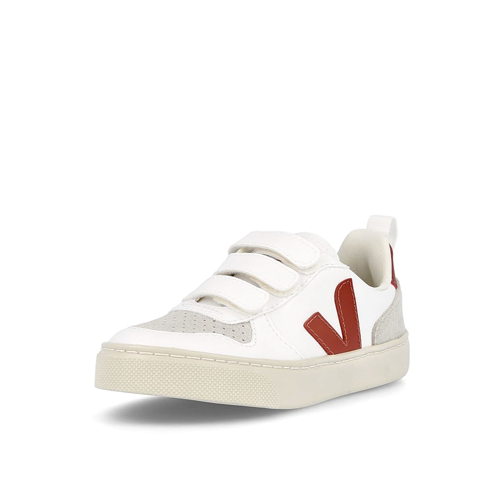 Veja small v-10 velcro cwl White / Rouille  Detailfoto | Overkill