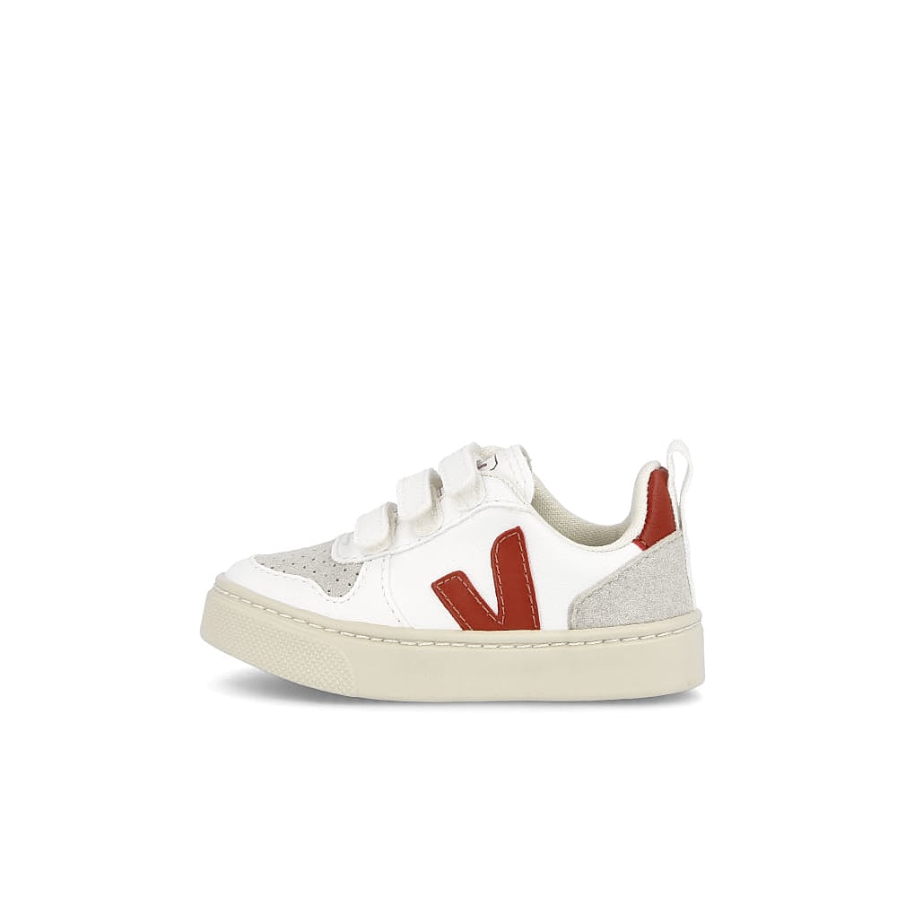Veja small v-10 velcro cwl White / Rouille  CXV072352K | Overkill