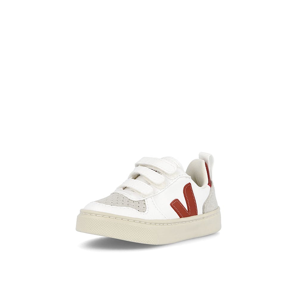 Veja small v-10 velcro cwl White / Rouille  Detailfoto | Overkill
