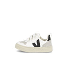 Veja small v-10 velcro cwl White / Black  CXV072565K | Overkill