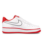 Nike air force 1 07 lx White / White - University Red - Black   Material | Overkill