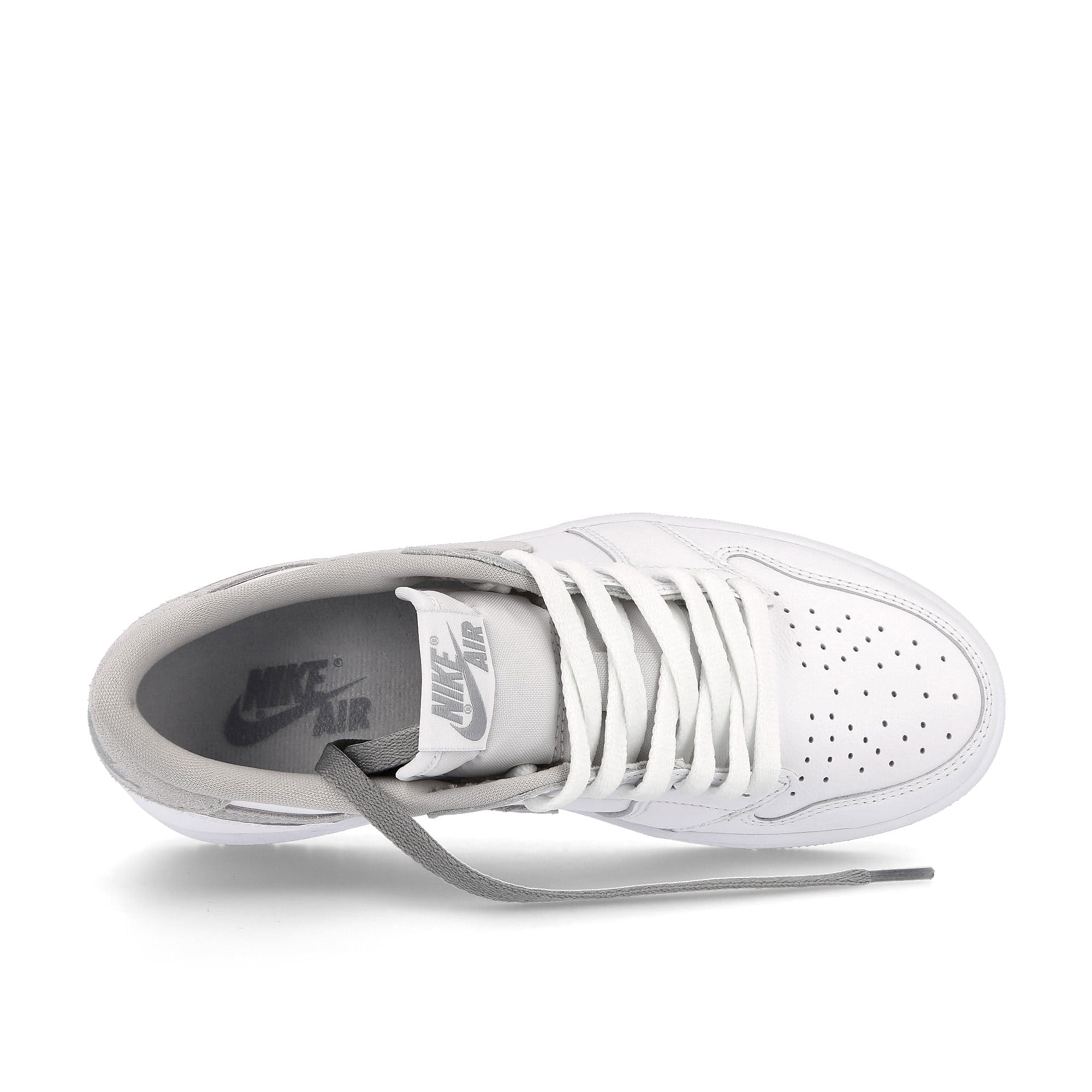 Jordan Wmns Air Jordan 1 Low OG White / Particle Grey - Neutral Gray  Detail view 1 | Overkill