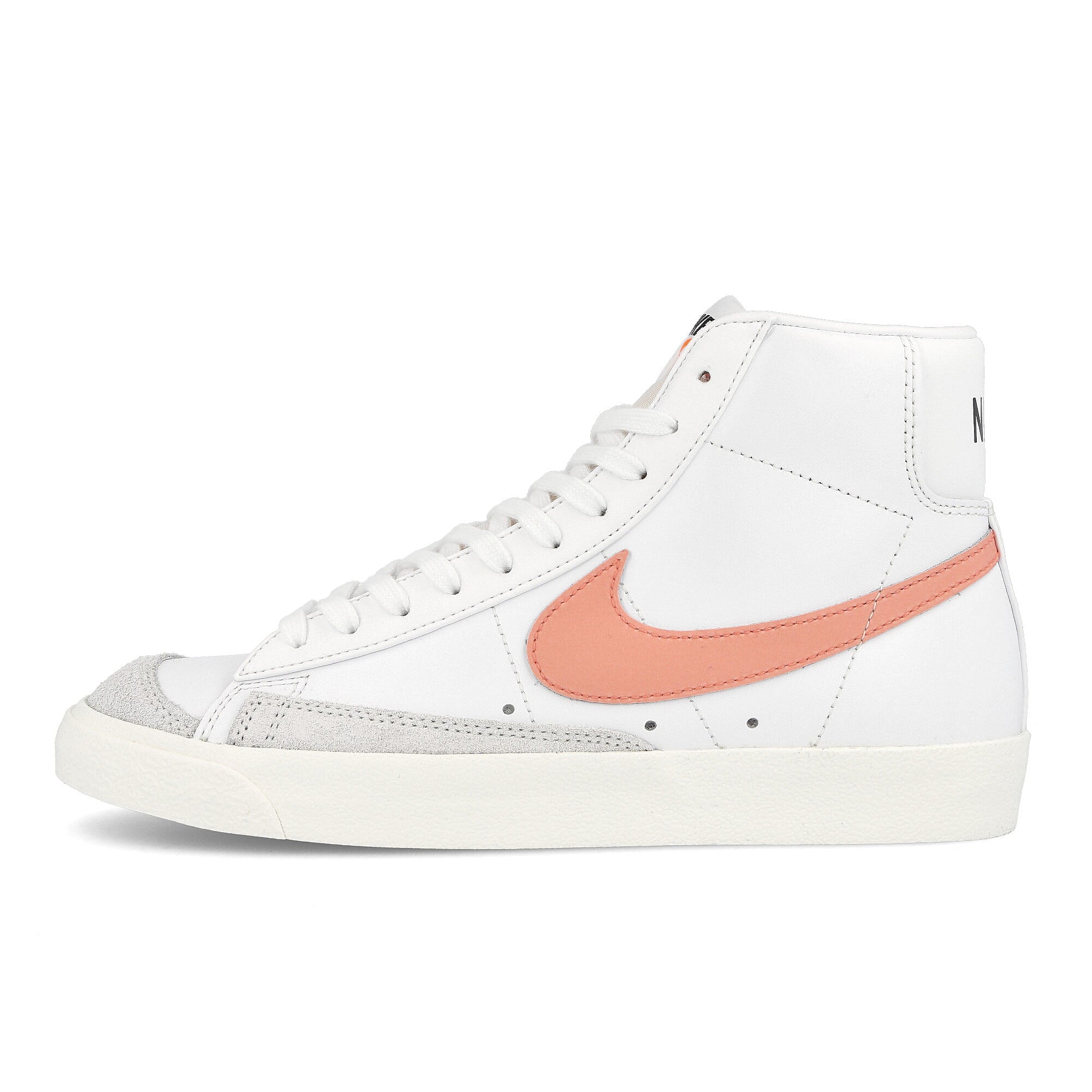 Nike wmns blazer mid 77 White-Atomic Pink - White - Hyper Crimson Mid Top Sneakers CZ1055 110 | Overkill