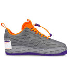 Nike air force 1 experimental Light Smoke Grey / Court Purple - Total Orange   Material | Overkill