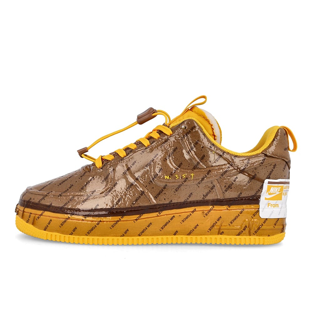 Nike air force 1 experimental Archaeo Brown / University Gold - White  CZ1528 200 | Overkill