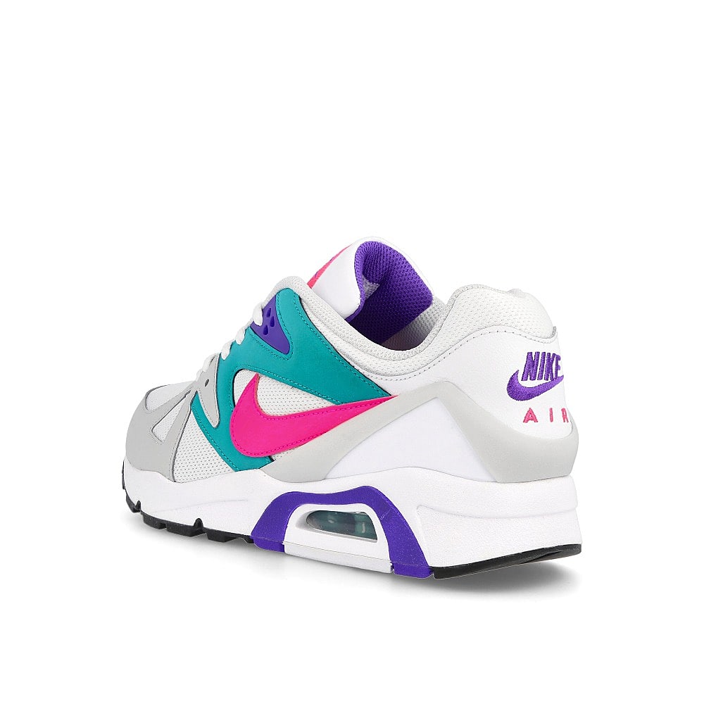 Nike wmns air structure White-Hyper Pink - Turbo Green - Photon Dust Sneakers  Material | Overkill