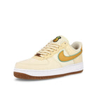 Nike air force 1 07 premium Coconut Milk-Metallic Gold Low Top Sneakers  Close Up | Overkill