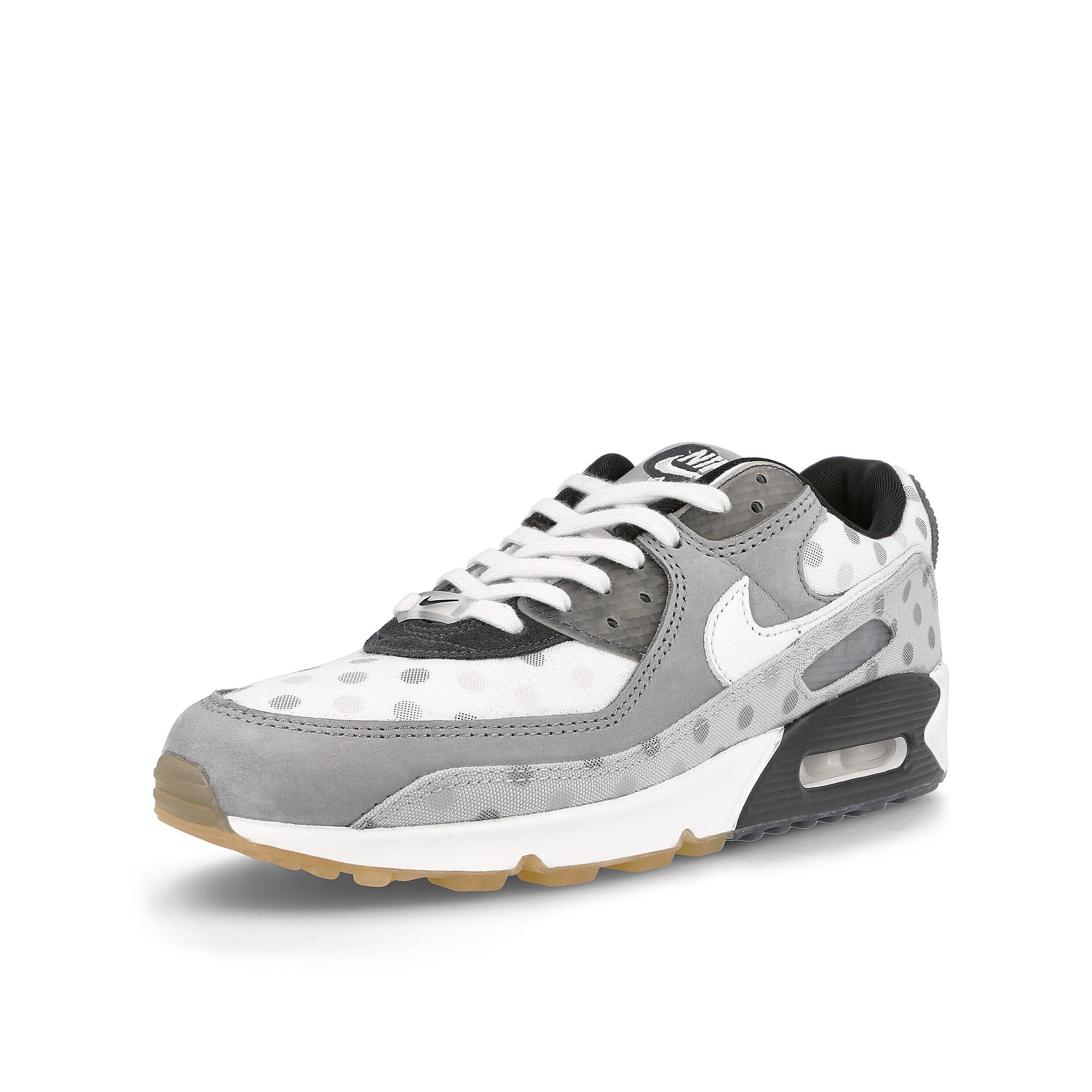 Nike air max 90 nrg Summit White-White - Grey Fog - Black Low Top Sneakers  Close Up | Overkill