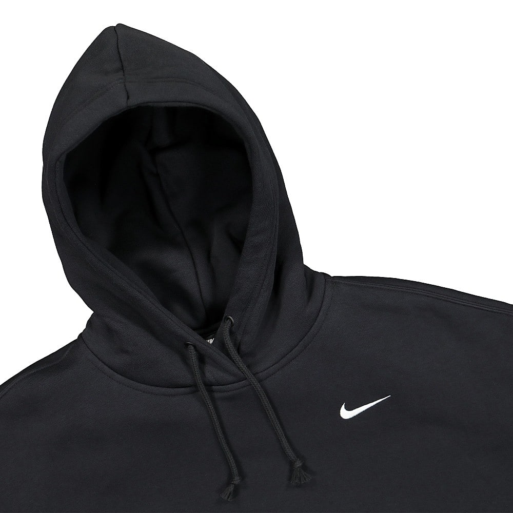 Nike Wmns NSW Hoodie Fleece Trend Black / White Hoodies Close-up | Overkill