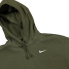 Nike Wmns NSW Hoodie Fleece Trend Cargo Khaki / White Hoodies Close-up | Overkill