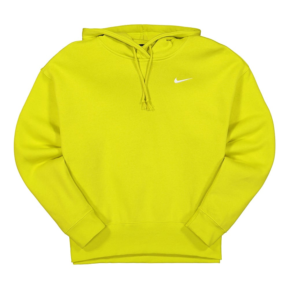 Nike Wmns NSW Hoodie Fleece Trend High Voltage / White Hoodies CZ2590 344 | Overkill