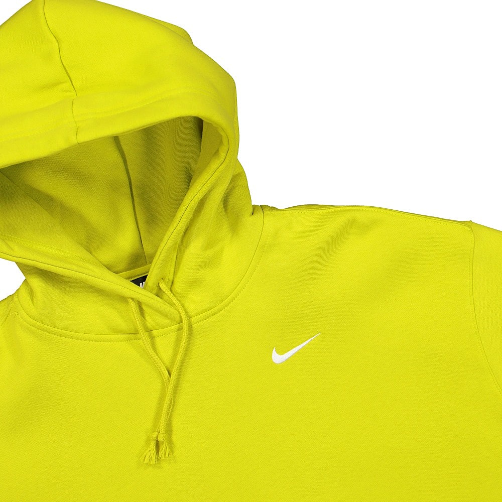 Nike Wmns NSW Hoodie Fleece Trend High Voltage / White Hoodies Close-up | Overkill