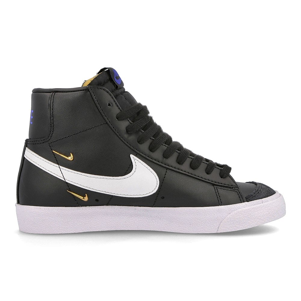 Nike wmns blazer mid 77 suede Black-White - Hyper Royal - White Sneakers  Silhouette | Overkill