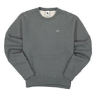 Nike NRG Crew Wash Charcoal Heather / White Sweatshirts CZ5353 071 | Overkill