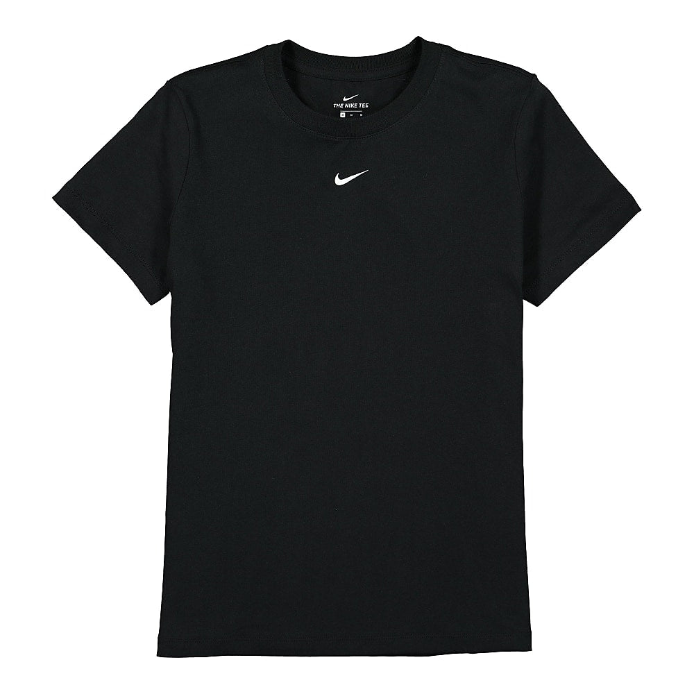 Nike Wmns NSW Essential Tee Short Sleeve Crew lbr Black / White T-Shirts CZ7339 011 | Overkill