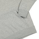 Nike NSW Club French Terry Hoodie Dark Grey Heather / Matte Silver / White Hoodies Detailfoto | Overkill