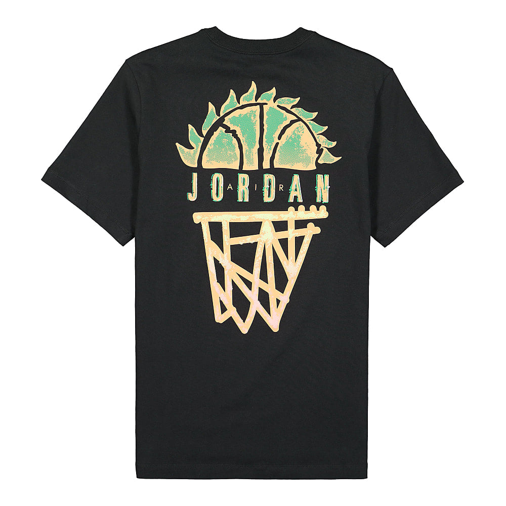 Jordan Air Jordan Sport DNA SS Crew Black T-Shirts Close-up | Overkill