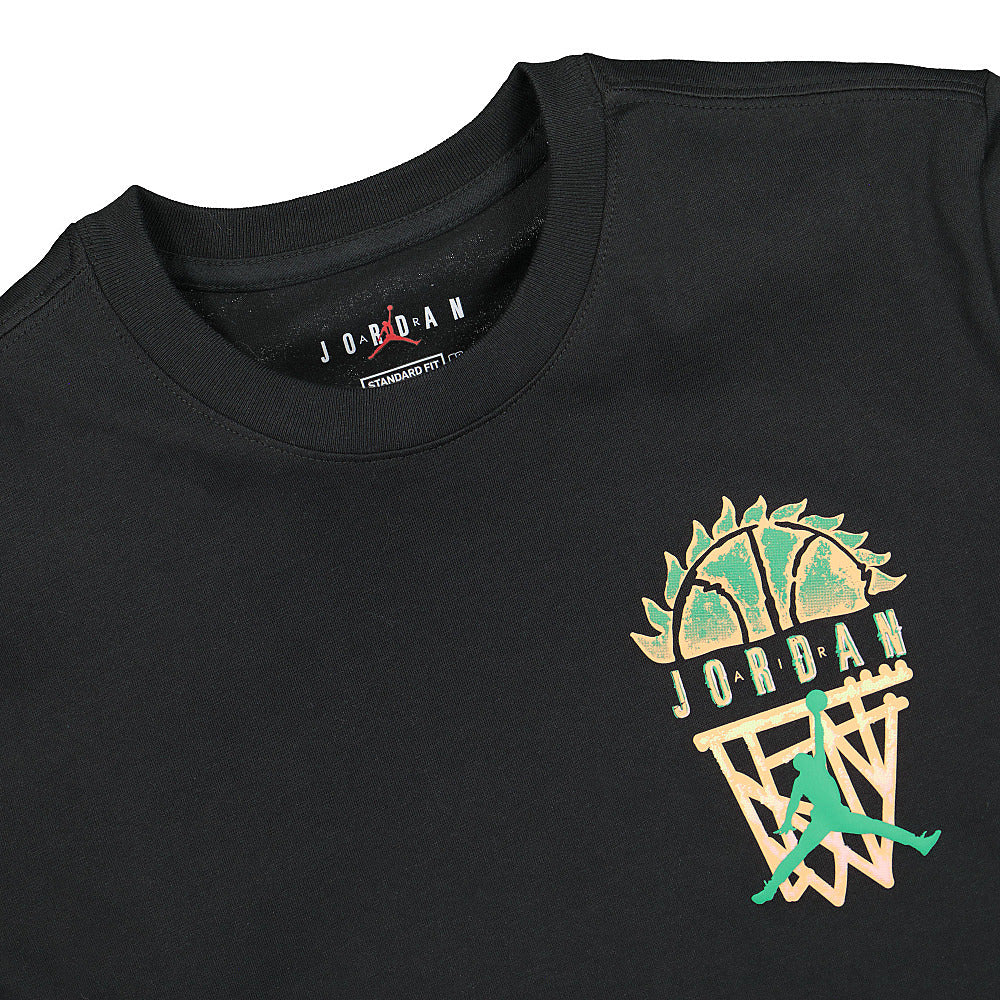 Jordan Air Jordan Sport DNA SS Crew Black T-Shirts Material | Overkill