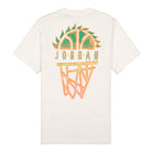 Jordan Air Jordan Sport DNA SS Crew White T-Shirts Close-up | Overkill
