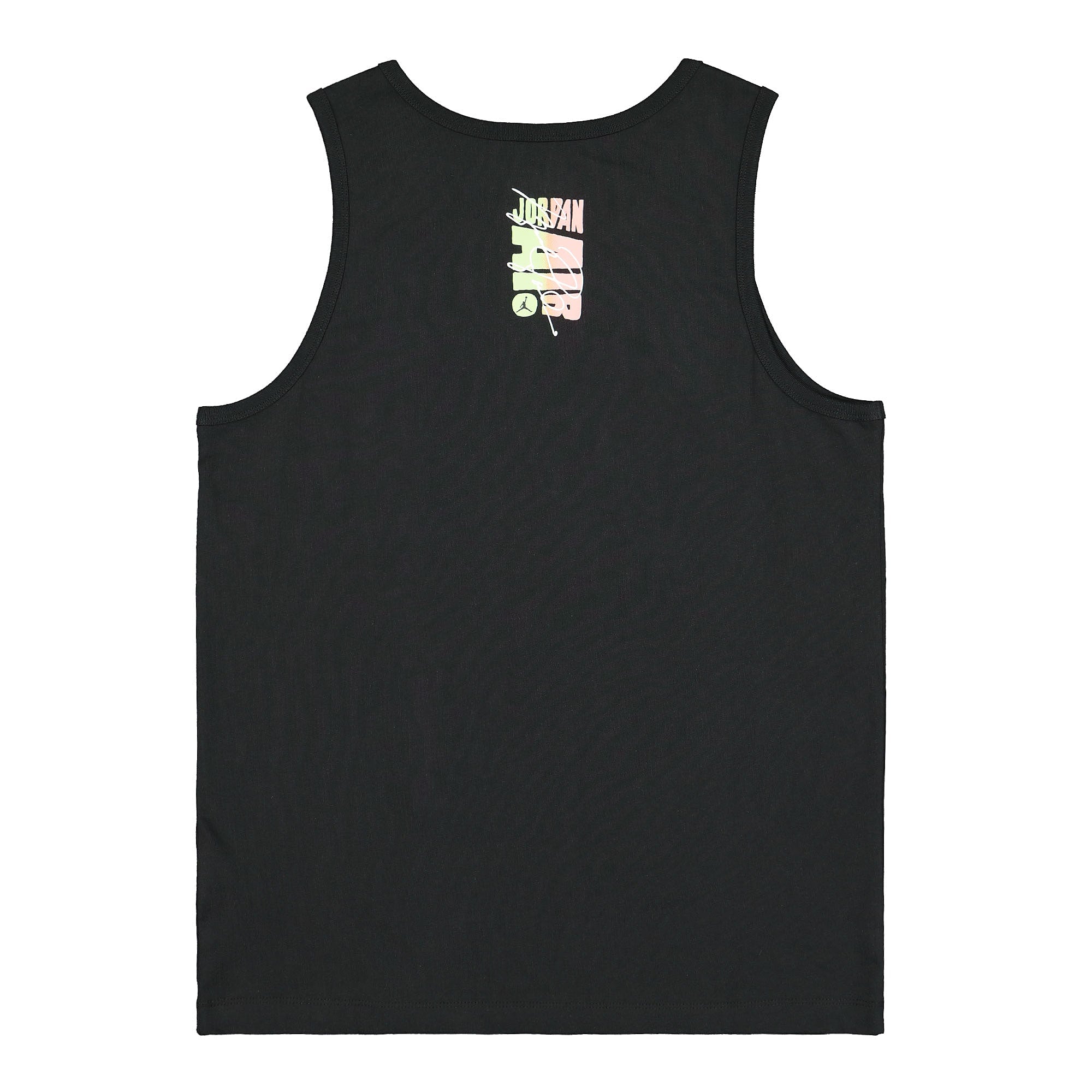 Jordan Air Jordan Sport DNA HBR Tank Black / Sunset Pulse Tops Close-up | Overkill