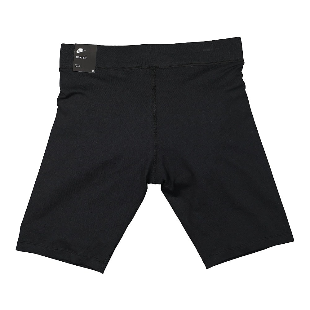 Nike Wmns NSW Essential Biker Short Black / White Shorts Material | Overkill