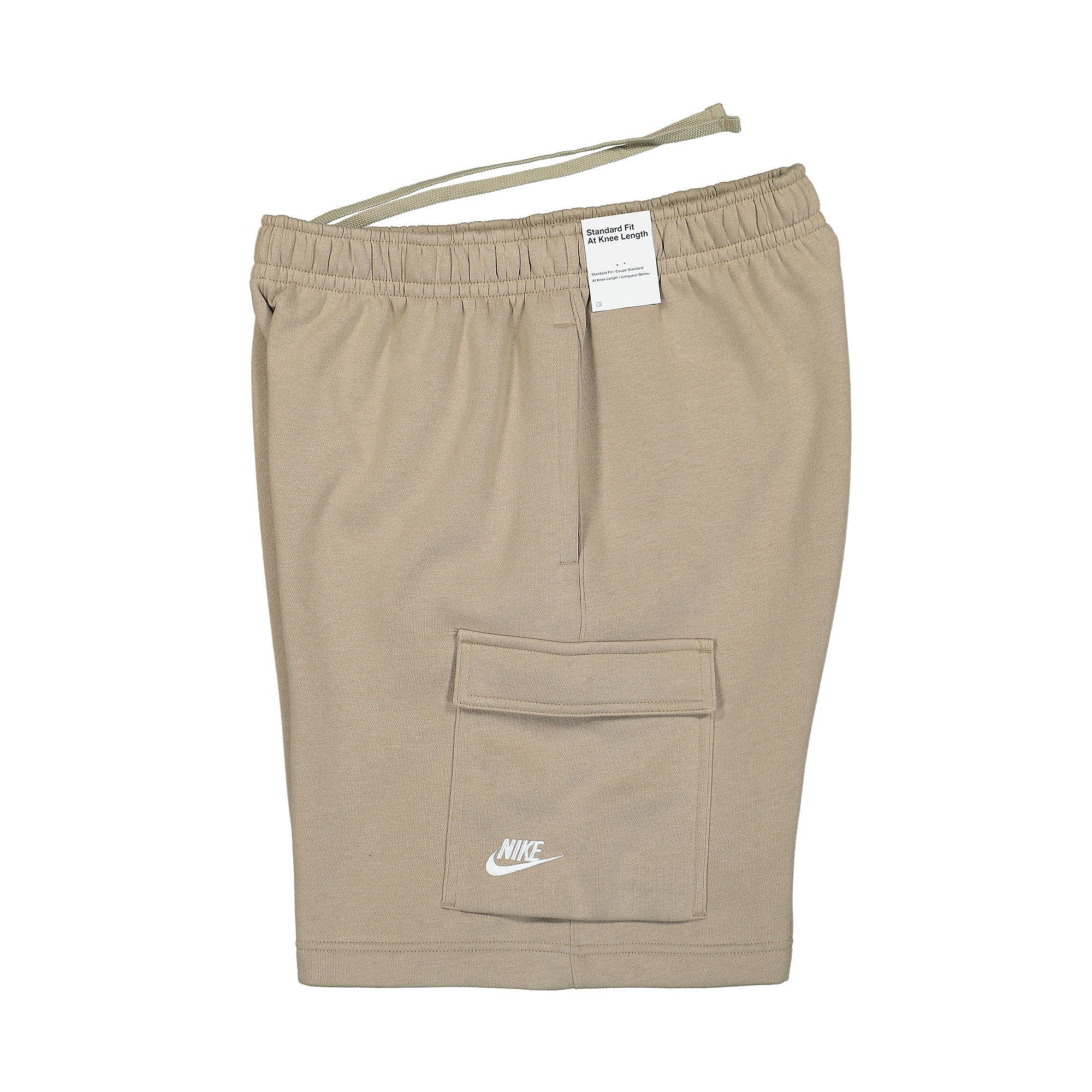 Nike NSW Club Cargo Short Khaki / Khaki / White Shorts Close-up | Overkill