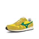 Mizuno ml 87 Yellow Low Top Sneakers  Close Up | Overkill