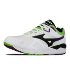 Mizuno sky medal White-Black-Jasmine Green Sneakers  Close Up | Overkill