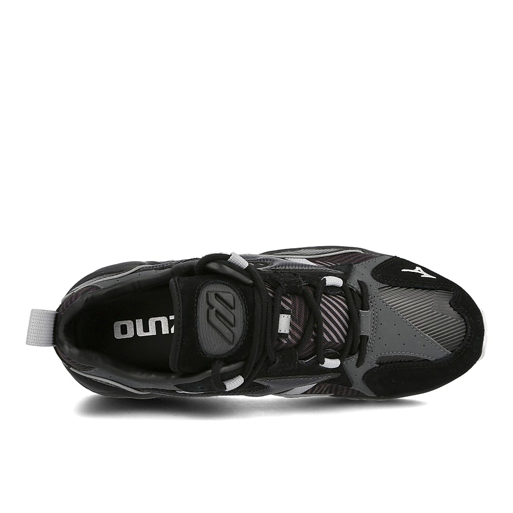 Mizuno wave rider 1 Black-Blue Graphite Sneakers  Detailfoto | Overkill