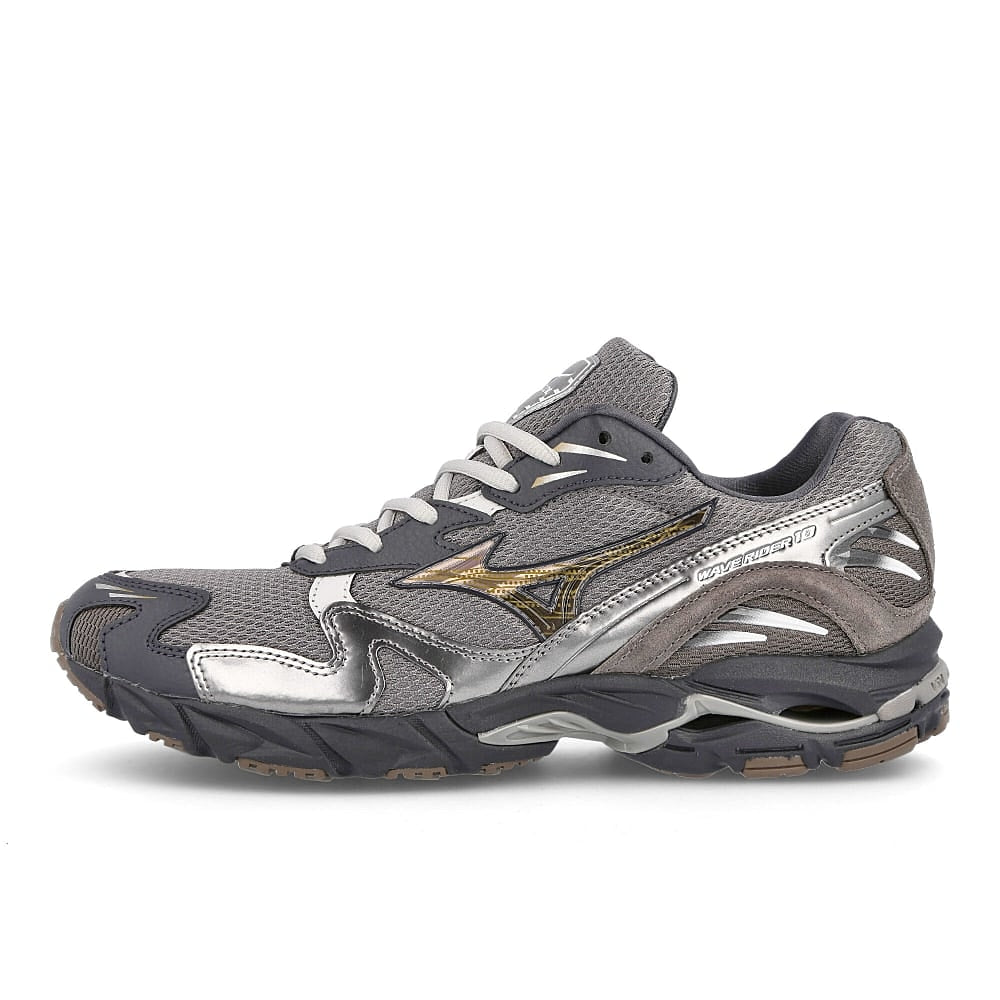 Mizuno wave rider 10 Frost Gray Sneakers D1GA203007 | Overkill