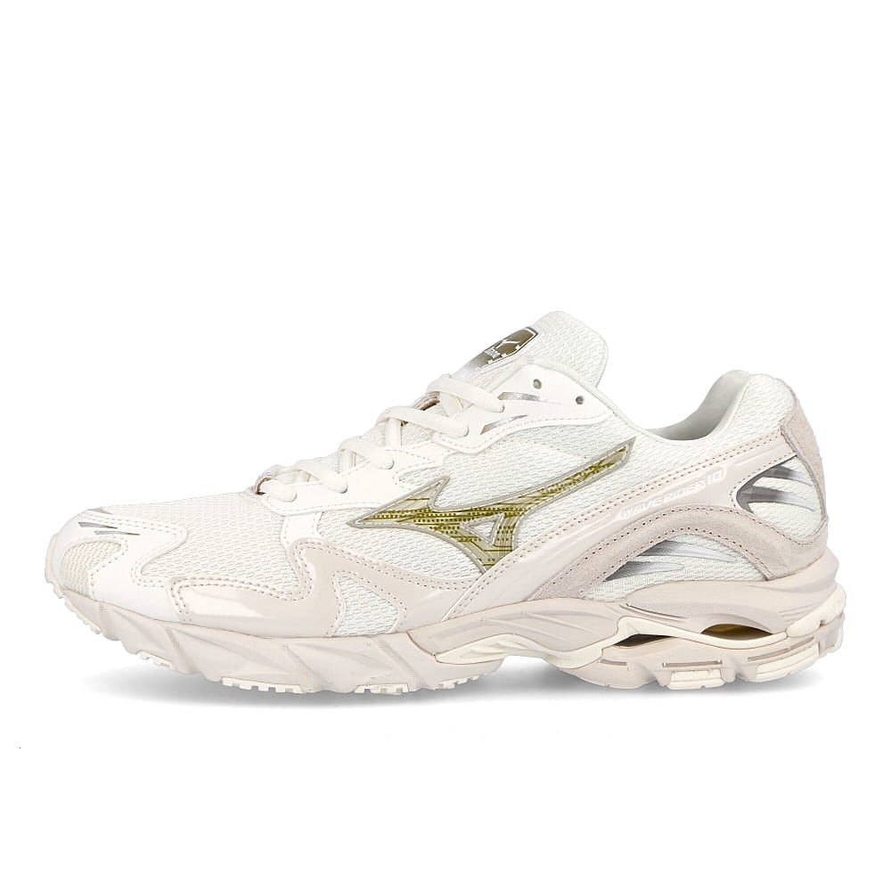 Mizuno wave rider 10 Snow White Sneakers D1GA203049 | Overkill