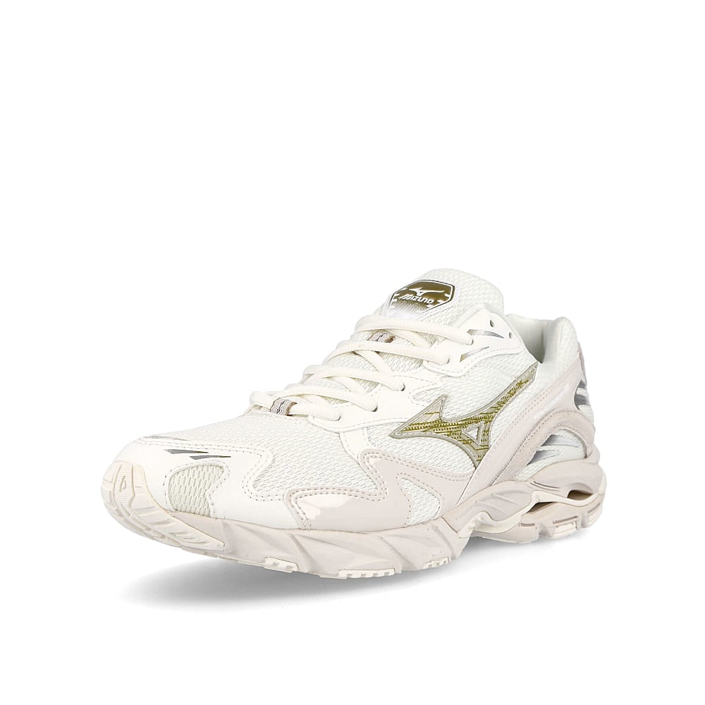 Mizuno wave rider 10 Snow White Sneakers  Close Up | Overkill
