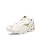 Mizuno wave rider 10 Snow White Sneakers  Close Up | Overkill