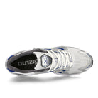Mizuno Wave Rider 10 White / Silver / Surf The Web Low Top Sneakers  Detailfoto | Overkill