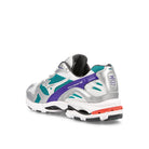 Mizuno Wave Rider 10 White / Silver / Teal Blue Low Top Sneakers  Material | Overkill