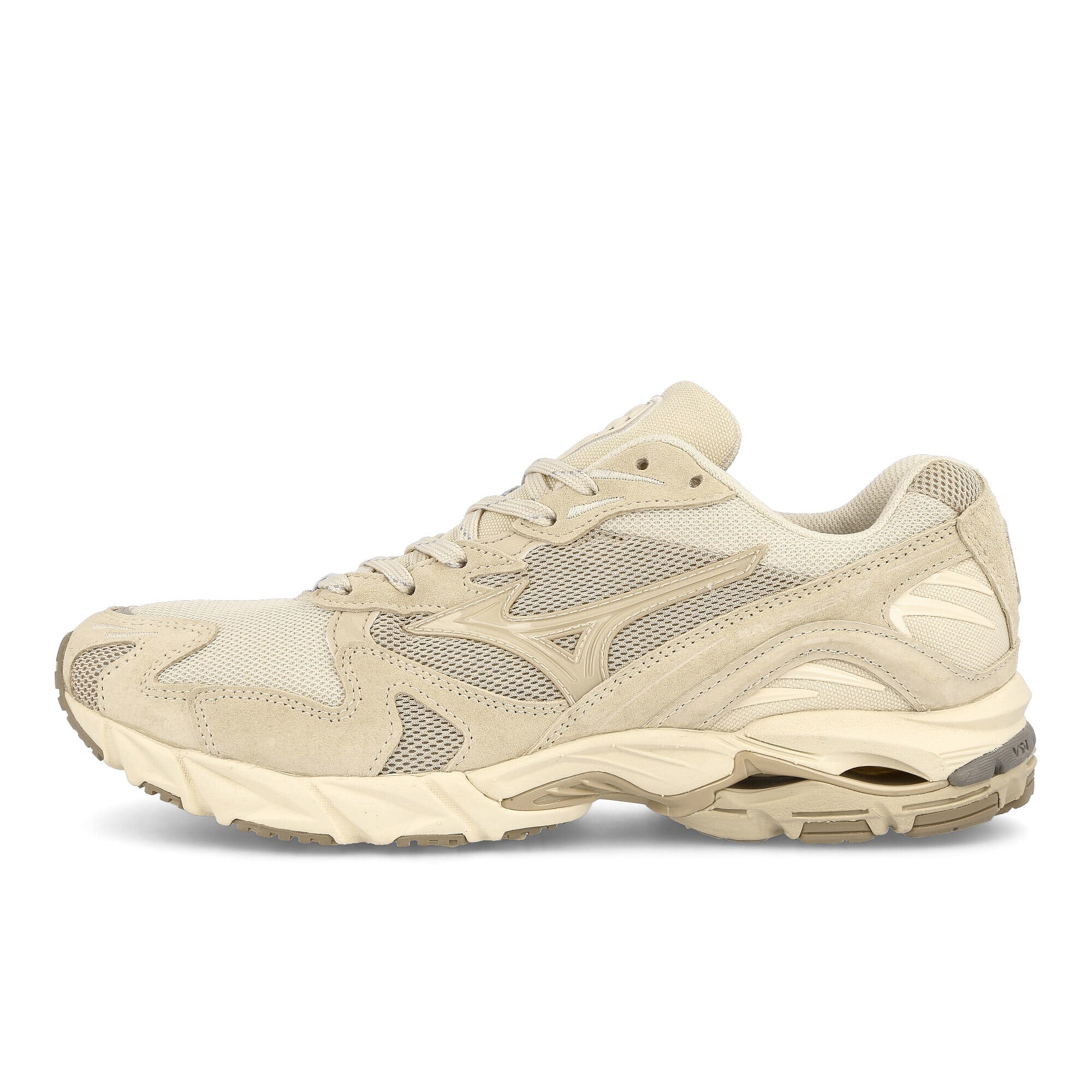 Mizuno wave rider 10 Cream / Cream Sneakers D1GA220601 | Overkill