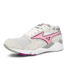 Mizuno La MJC x Mizuno Mondo Control White-Pink-Gray Sneakers  Close Up | Overkill