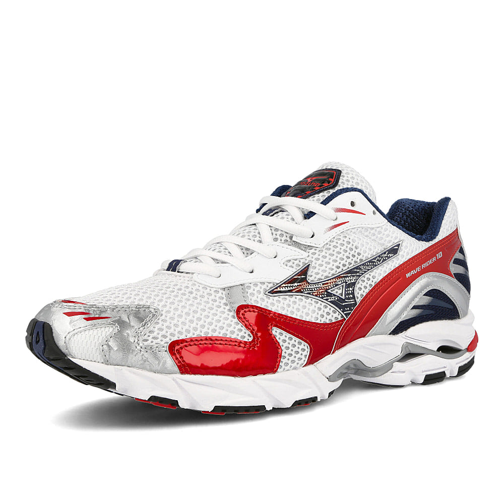 Mizuno wave rider 10 og White  Detailfoto | Overkill