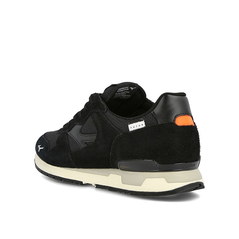 Mizuno Futur x Mizuno Genova 87 Black Sneakers  Material | Overkill