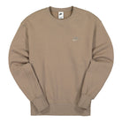 Nike NSW Classic Crew Sweatshirt Sandalwood / Khaki Sweatshirts DA0021 208 | Overkill
