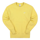 Nike NSW Classic Crew Sweatshirt Saturn Gold / Lemon Drop Sweatshirts DA0021 700 | Overkill