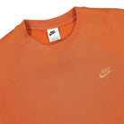 Nike NSW Classic Crew Sweatshirt Sport Spice / Hot Curry Sweatshirts Close-up | Overkill