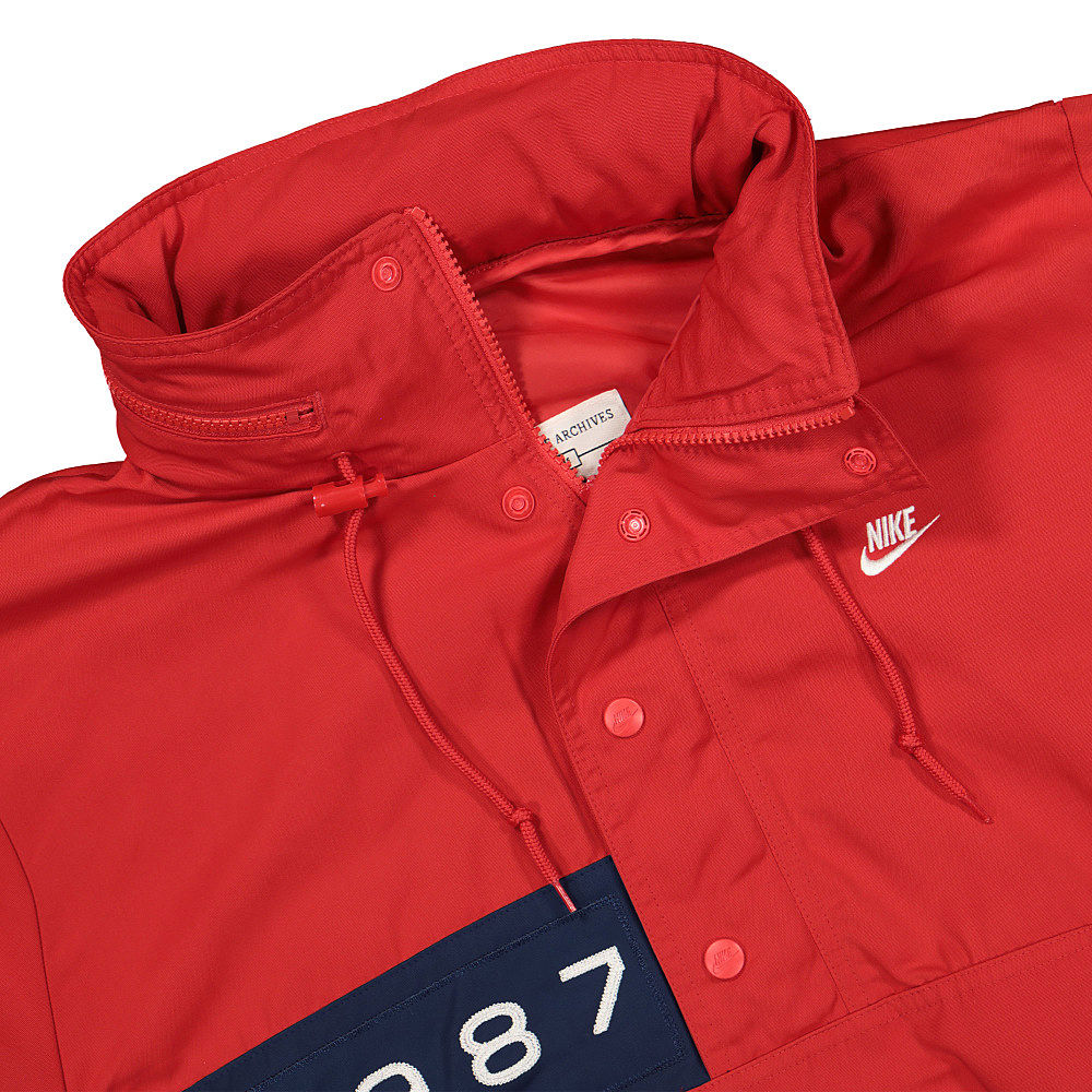 Nike NSW Reissue Walliway Woven Jacket University Red / Midnight Navy - Sail Jackets Close-up | Overkill