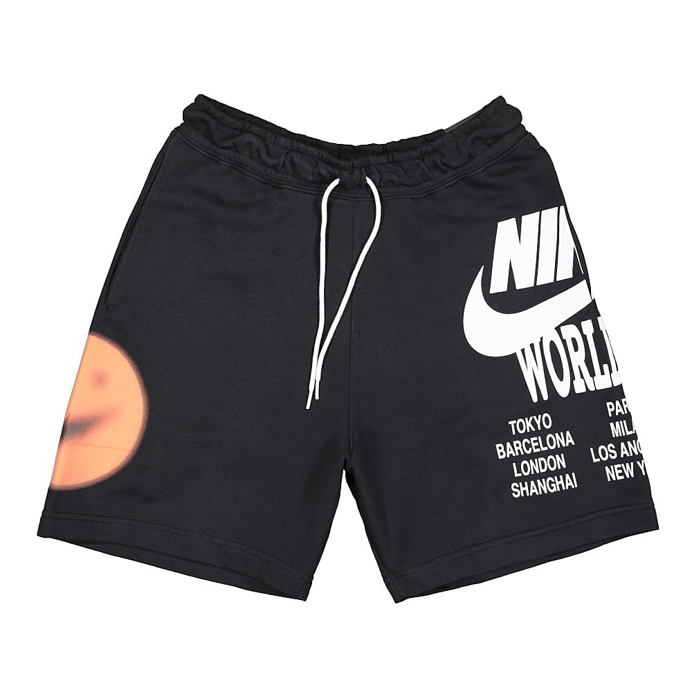 Nike NSW French Terry Short Worldtour Black Shorts DA0645 010 | Overkill