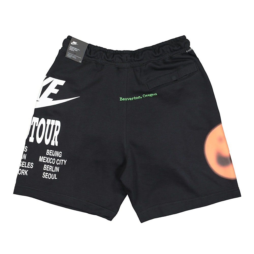 Nike NSW French Terry Short Worldtour Black Shorts Material | Overkill