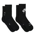Nike SNKR Sox Black / White Socks Material | Overkill