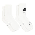 Nike SNKR Sox White / Black Socks Material | Overkill