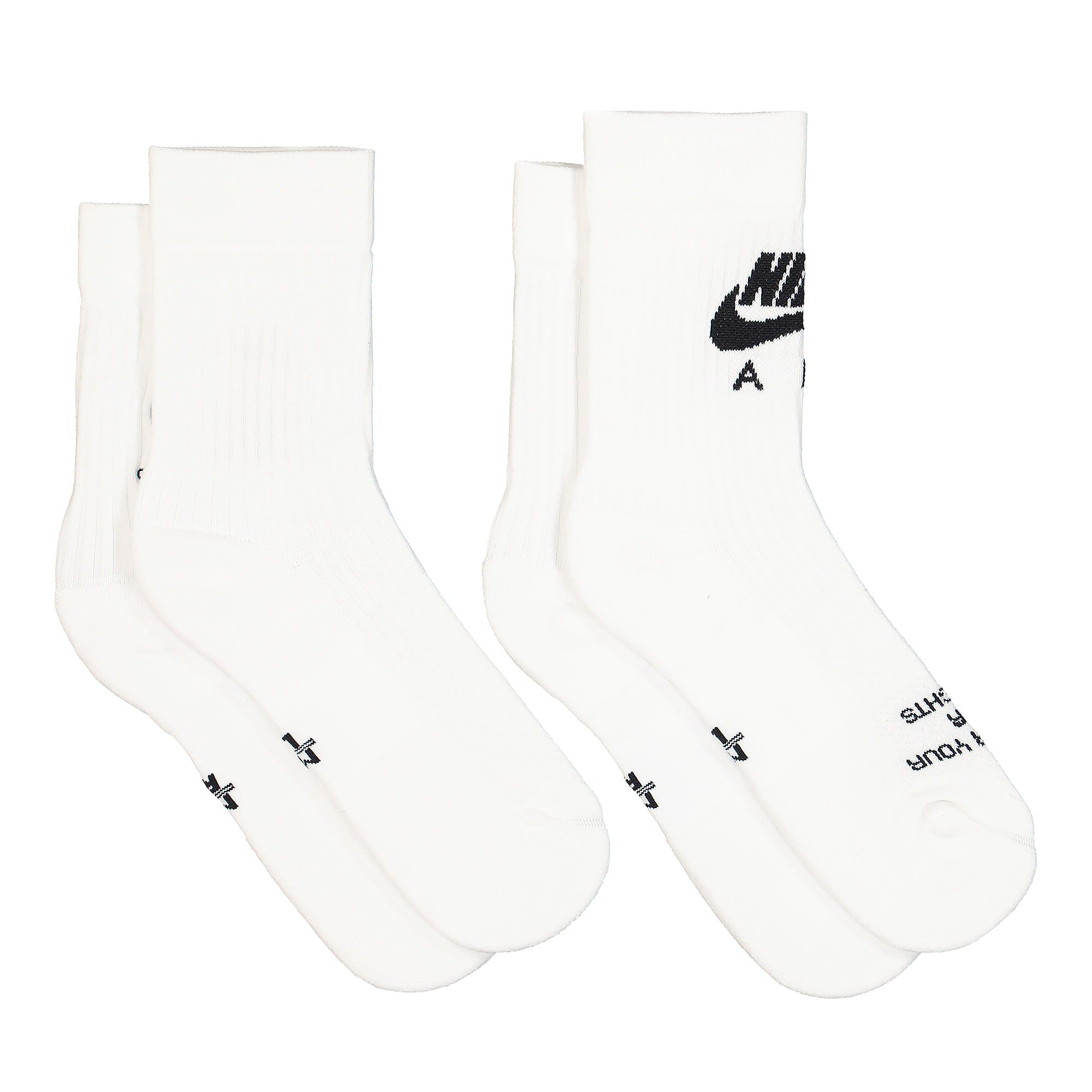 Nike SNKR Sox White / Black Socks Material | Overkill