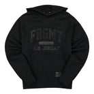 Jordan Fragment x Air Jordan Fleece Hoodie Black / Reflective Silver Hoodies DA2983 010 | Overkill